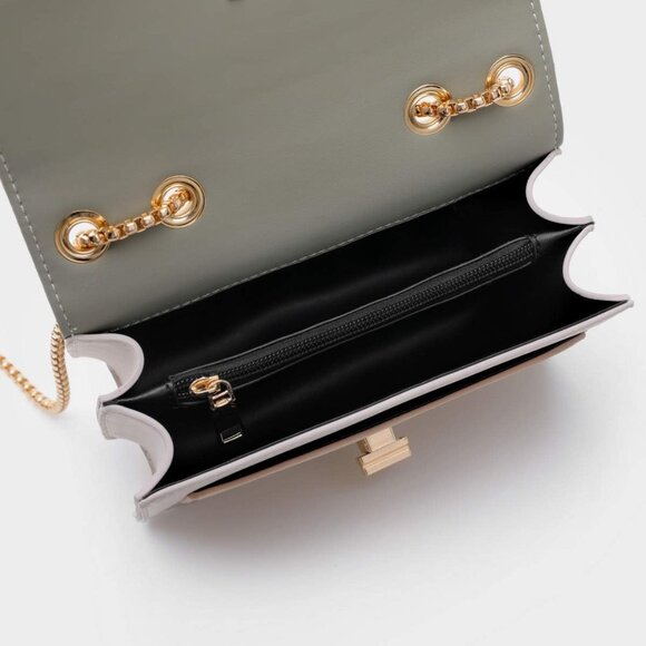 Color-Block Crossbody Bags for Women Leather Cross Body Purses Cute Designer Han - Picture 5 of 9